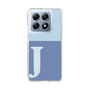 スリムプロテクションケース［ オリジナル - initial two tone - J blue ］