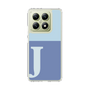 スリムプロテクションケース［ オリジナル - initial two tone - J blue ］