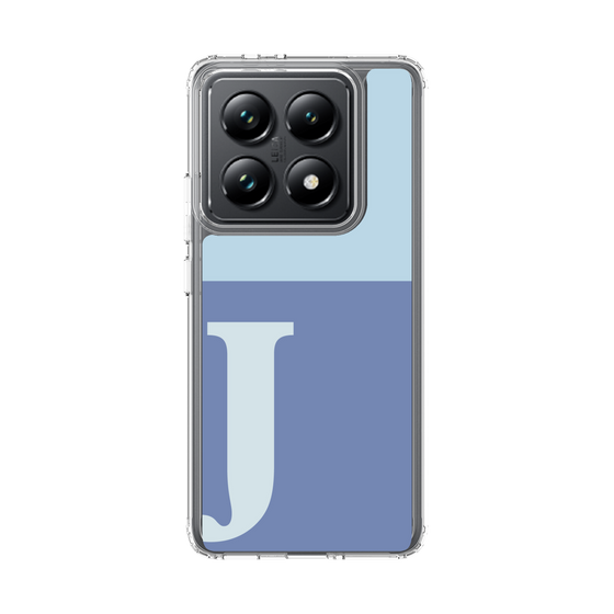 スリムプロテクションケース［ オリジナル - initial two tone - J blue ］