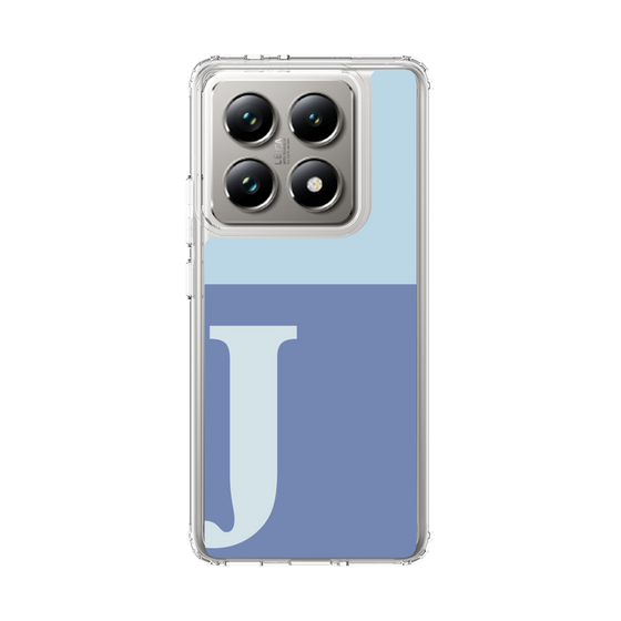 スリムプロテクションケース［ オリジナル - initial two tone - J blue ］
