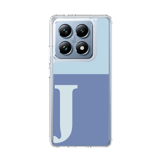 スリムプロテクションケース［ オリジナル - initial two tone - J blue ］