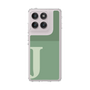 スリムプロテクションケース［ オリジナル - initial two tone - J green ］