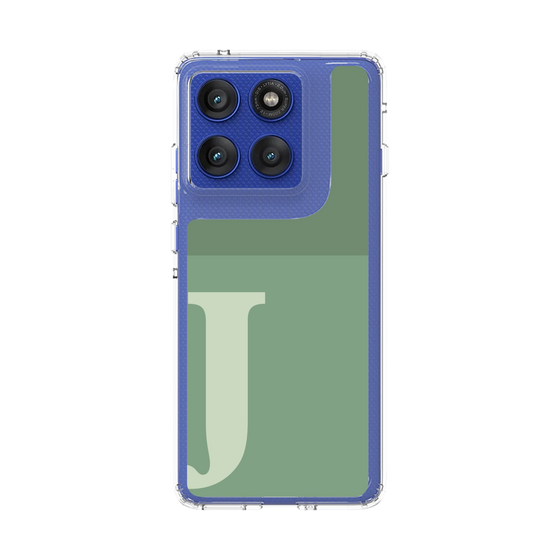 スリムプロテクションケース［ オリジナル - initial two tone - J green ］