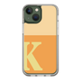 スリムプロテクションケース［ オリジナル - initial two tone - K orange ］