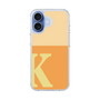 スリムプロテクションケース［ オリジナル - initial two tone - K orange ］