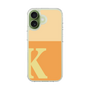 スリムプロテクションケース［ オリジナル - initial two tone - K orange ］