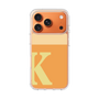 スリムプロテクションケース［ オリジナル - initial two tone - K orange ］