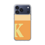 スリムプロテクションケース［ オリジナル - initial two tone - K orange ］
