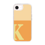 スリムプロテクションケース［ オリジナル - initial two tone - K orange ］
