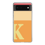 スリムプロテクションケース［ オリジナル - initial two tone - K orange ］