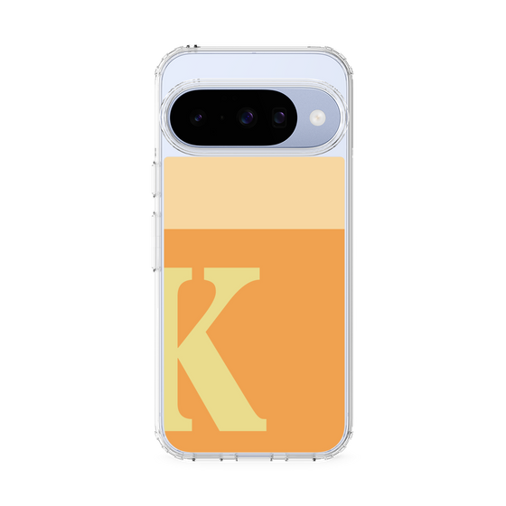 スリムプロテクションケース［ オリジナル - initial two tone - K orange ］