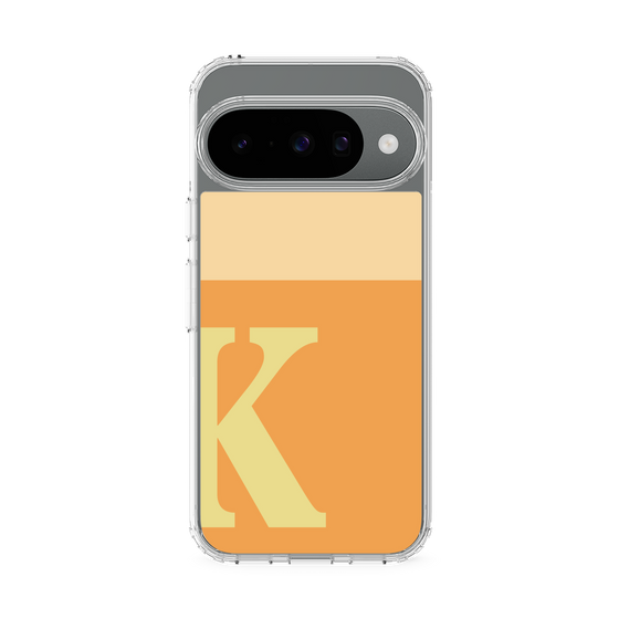 スリムプロテクションケース［ オリジナル - initial two tone - K orange ］