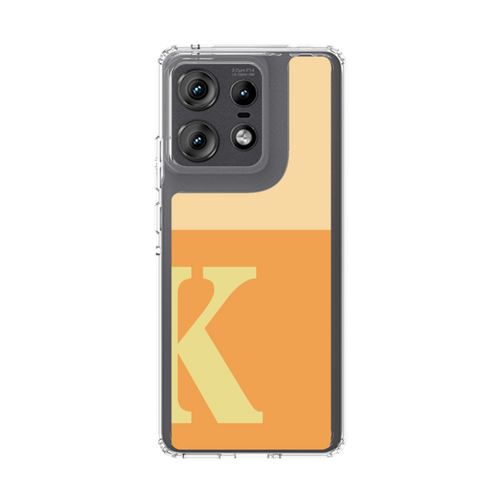 スリムプロテクションケース［ オリジナル - initial two tone - K orange ］