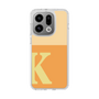 スリムプロテクションケース［ オリジナル - initial two tone - K orange ］