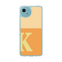 スリムプロテクションケース［ オリジナル - initial two tone - K orange ］