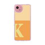 スリムプロテクションケース［ オリジナル - initial two tone - K orange ］