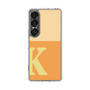 スリムプロテクションケース［ オリジナル - initial two tone - K orange ］