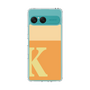 スリムプロテクションケース［ オリジナル - initial two tone - K orange ］