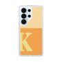スリムプロテクションケース［ オリジナル - initial two tone - K orange ］