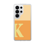 スリムプロテクションケース［ オリジナル - initial two tone - K orange ］