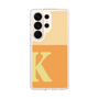 スリムプロテクションケース［ オリジナル - initial two tone - K orange ］