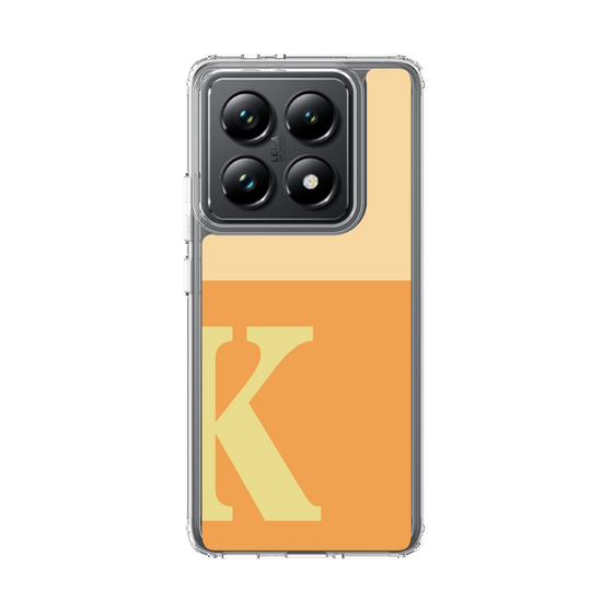 スリムプロテクションケース［ オリジナル - initial two tone - K orange ］