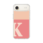 スリムプロテクションケース［ オリジナル - initial two tone - K pink ］