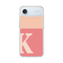 スリムプロテクションケース［ オリジナル - initial two tone - K pink ］