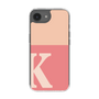 スリムプロテクションケース［ オリジナル - initial two tone - K pink ］