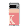 スリムプロテクションケース［ オリジナル - initial two tone - K pink ］