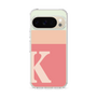 スリムプロテクションケース［ オリジナル - initial two tone - K pink ］