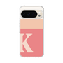 スリムプロテクションケース［ オリジナル - initial two tone - K pink ］