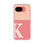 スリムプロテクションケース［ オリジナル - initial two tone - K pink ］