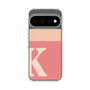 スリムプロテクションケース［ オリジナル - initial two tone - K pink ］