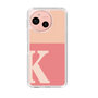 スリムプロテクションケース［ オリジナル - initial two tone - K pink ］