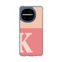 スリムプロテクションケース［ オリジナル - initial two tone - K pink ］