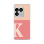 スリムプロテクションケース［ オリジナル - initial two tone - K pink ］