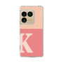 スリムプロテクションケース［ オリジナル - initial two tone - K pink ］