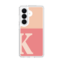 スリムプロテクションケース［ オリジナル - initial two tone - K pink ］