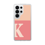 スリムプロテクションケース［ オリジナル - initial two tone - K pink ］
