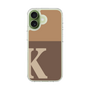 スリムプロテクションケース［ オリジナル - initial two tone - K brown ］