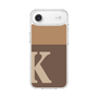 スリムプロテクションケース［ オリジナル - initial two tone - K brown ］