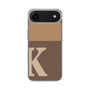 スリムプロテクションケース［ オリジナル - initial two tone - K brown ］