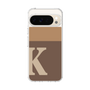 スリムプロテクションケース［ オリジナル - initial two tone - K brown ］