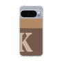 スリムプロテクションケース［ オリジナル - initial two tone - K brown ］
