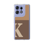 スリムプロテクションケース［ オリジナル - initial two tone - K brown ］