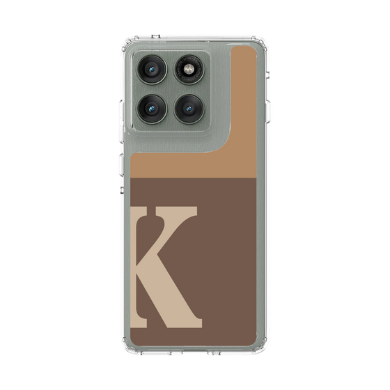 スリムプロテクションケース［ オリジナル - initial two tone - K brown ］