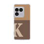 スリムプロテクションケース［ オリジナル - initial two tone - K brown ］