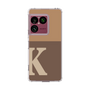 スリムプロテクションケース［ オリジナル - initial two tone - K brown ］