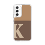スリムプロテクションケース［ オリジナル - initial two tone - K brown ］